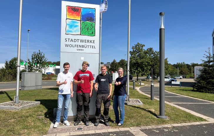 Pressemitteilung: Stadtwerke Azubis