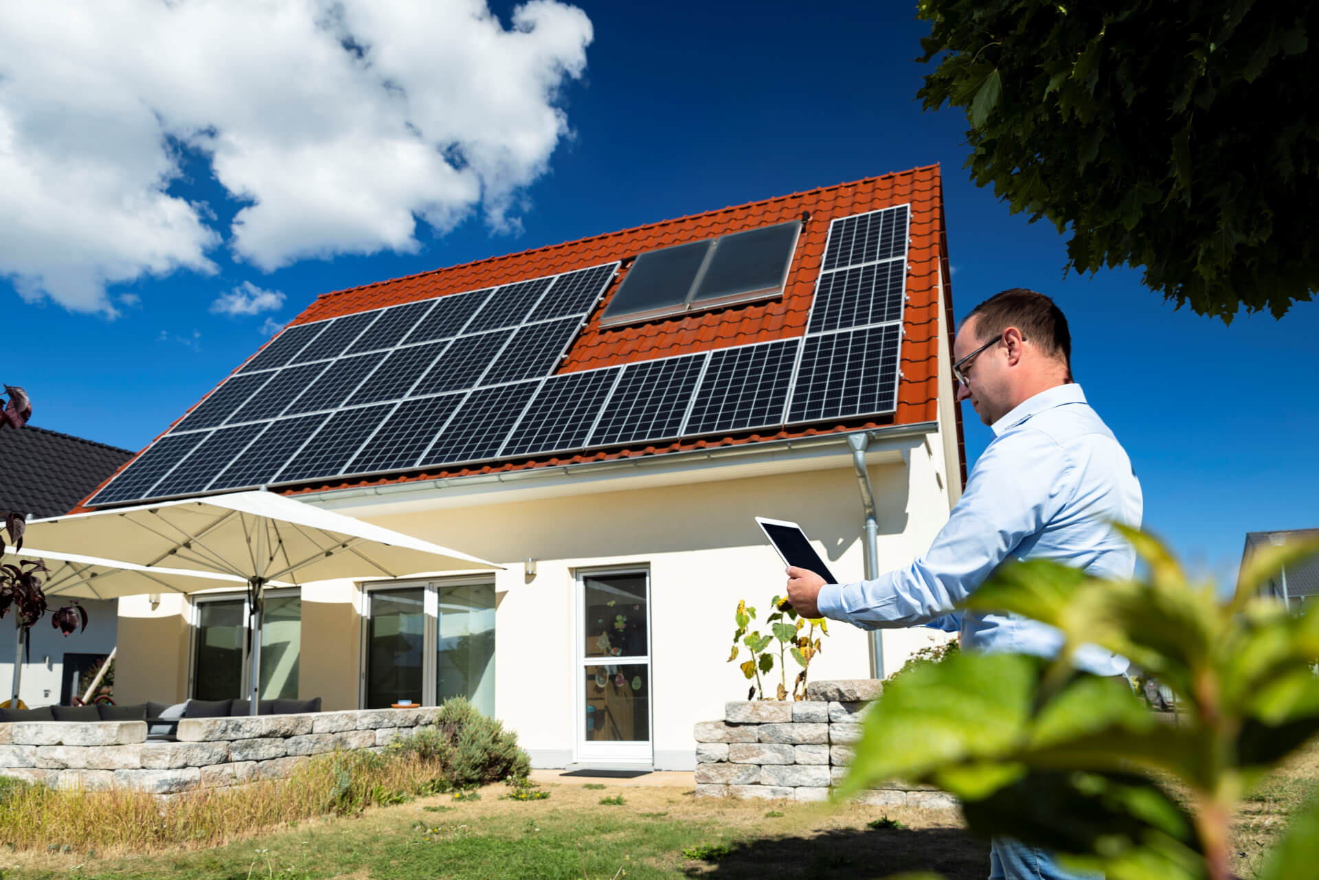 Ergänzen Sie Ihre PV-Lösung mit der passenden Heizung