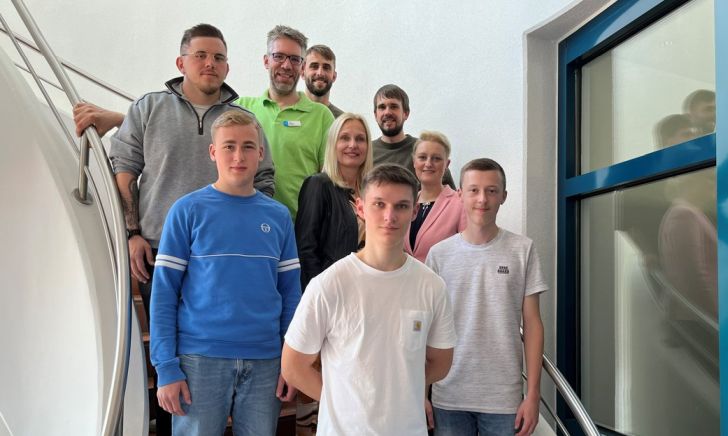 Gruppenfoto der neuen Azubis