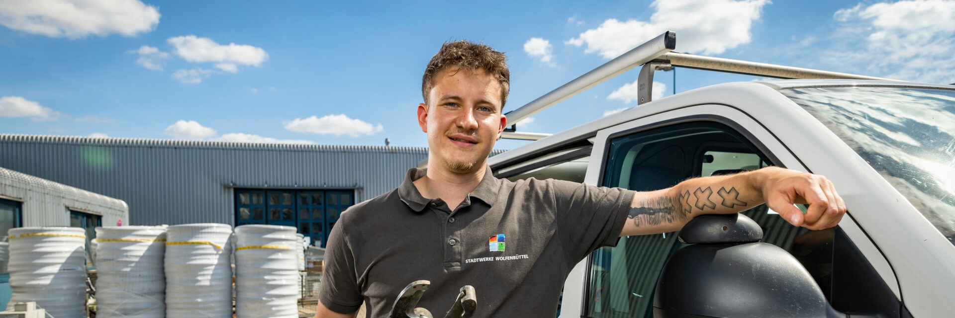 Technischer Mitarbeiter der Stadtwerke Wolfenbüttel
